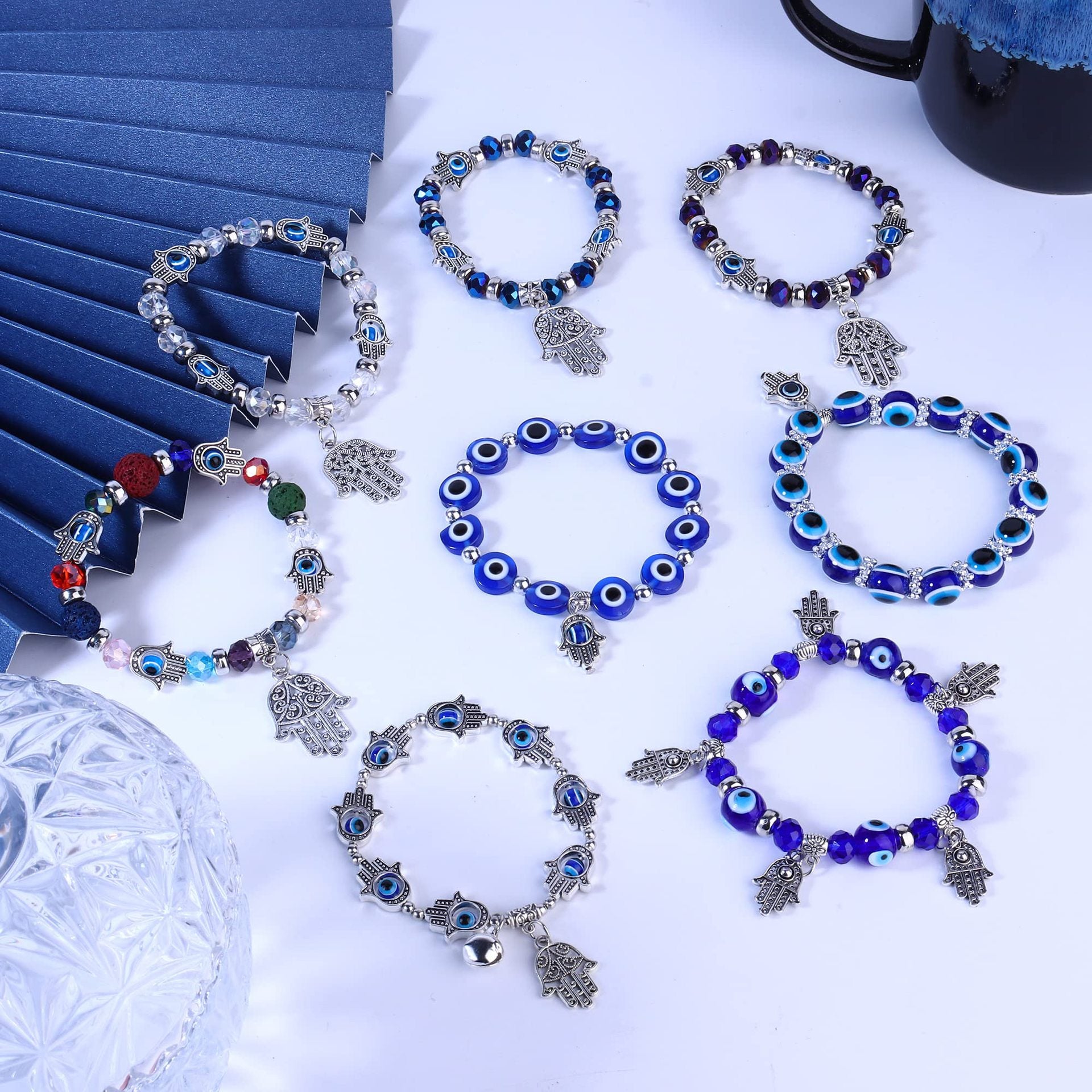 Wholesale Evil Eye Beaded Bracelet