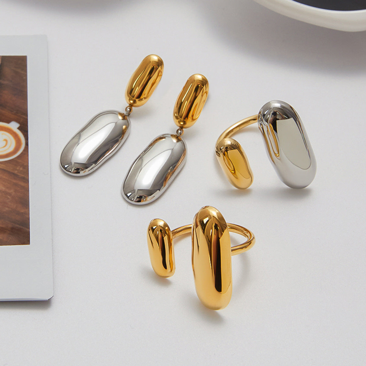 Wholesale Stainless steel Non-Fading Earrings