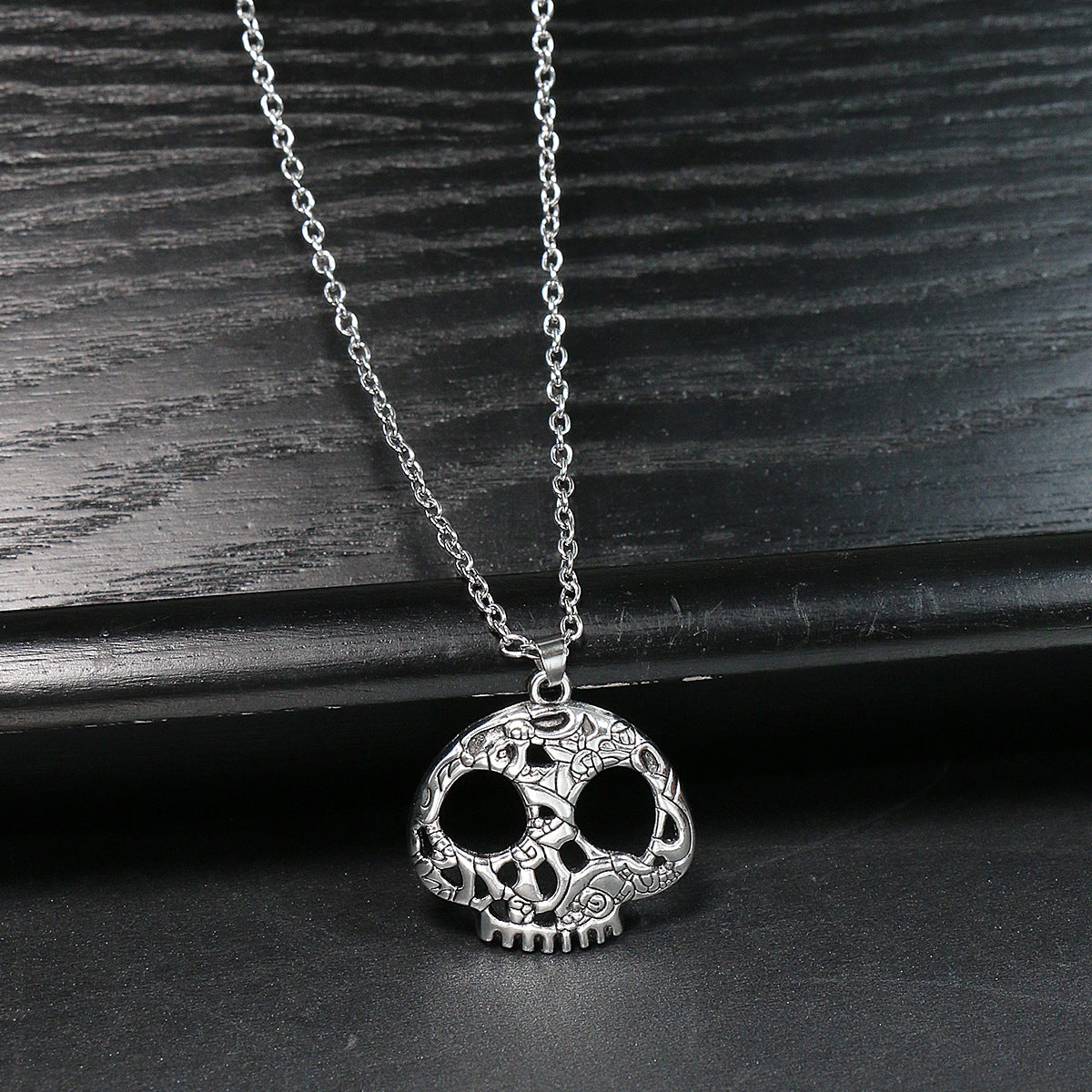 Wholesale  Necklace Ghost Skull Bat Pumpkin Pendant,  Dark Style,  Alloy Electroplating,  Jewelry Accessory