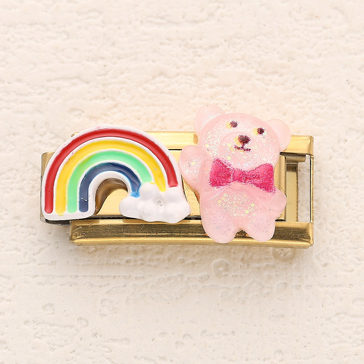 Wholesale 10pcs Italian Charm Bracelet 9mm DIY Splicing Cute Creative Stainless Steel Composable Bracelet