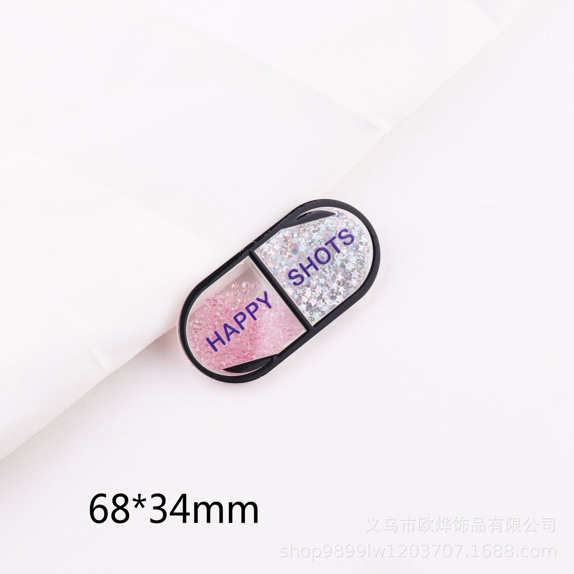 Wholesale  10pcs DIY Flatback Cartoon medical Acrylic Flatback Badge Reels Retractable Keychain DIY Accessories