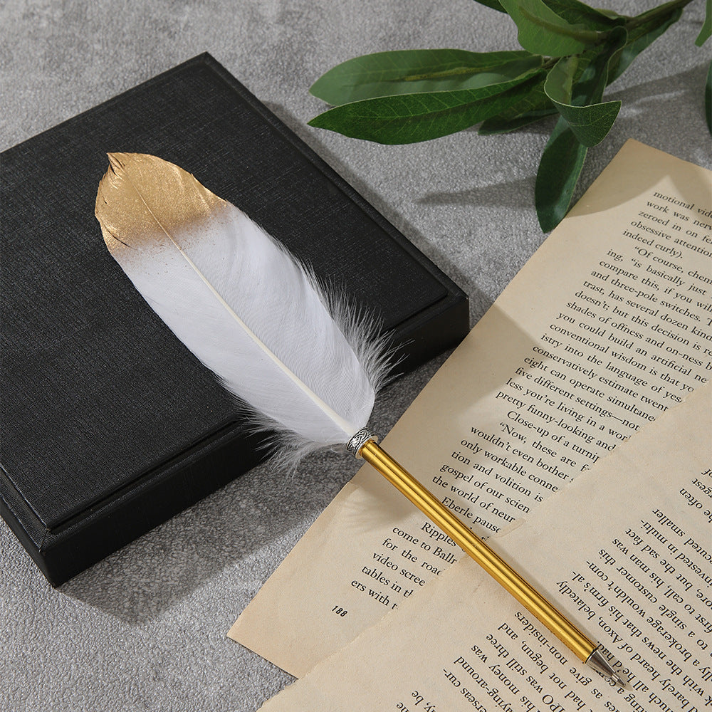 Wholesale Exquisite Feather Ballpoint Pen