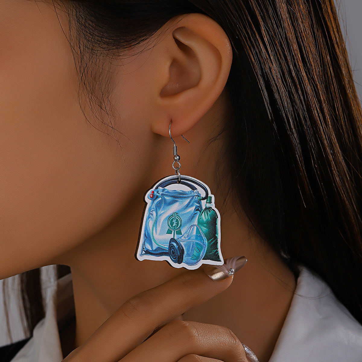 Wholesale  Nurses Festival Wooden Earrings