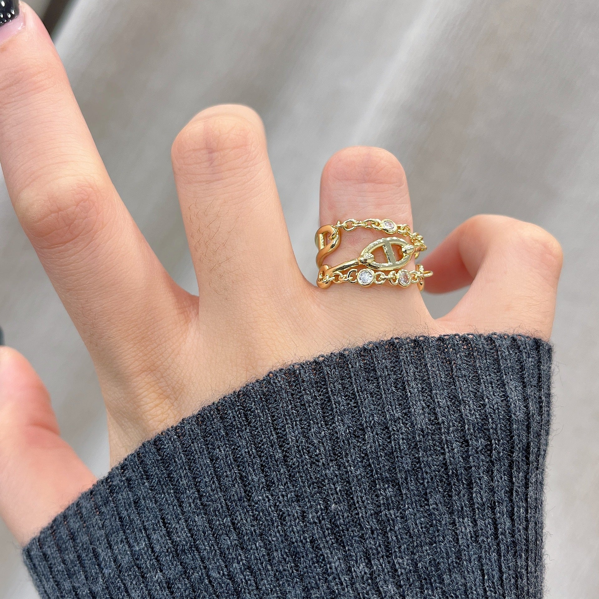 Wholesale  Light Luxury High-grade Ring