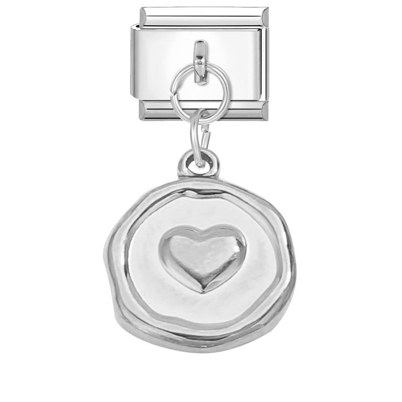 Wholesale  Italian Charm Bracelet 9mm DIY  Creative Stainless Steel Composable Bracelet