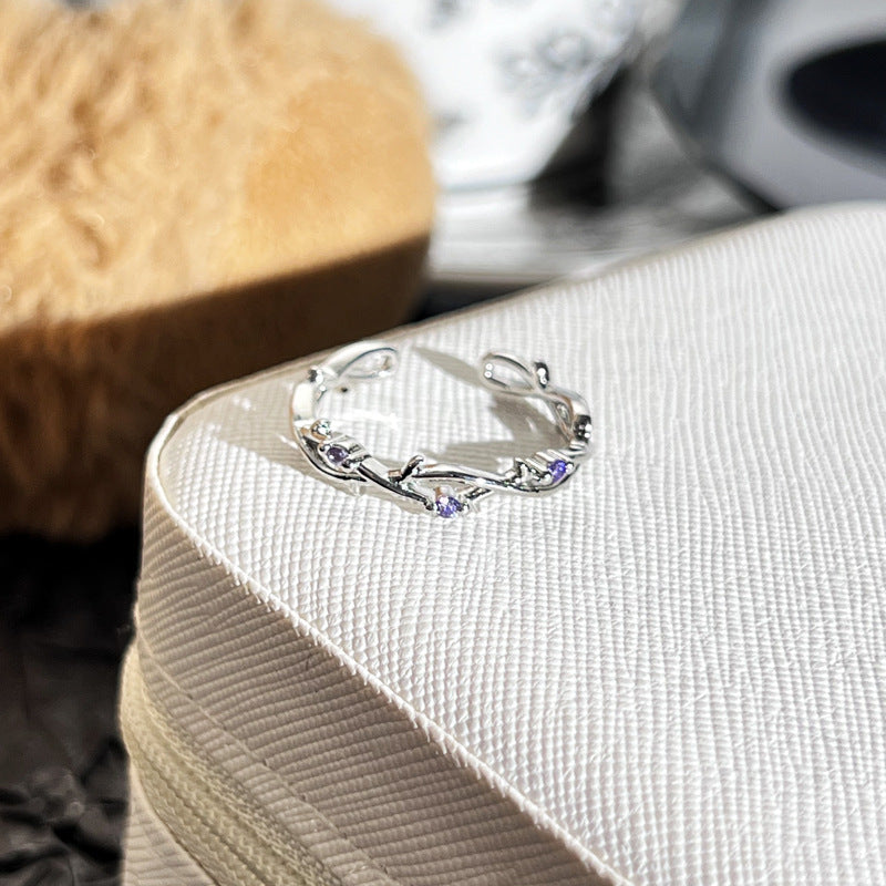 Wholesale Cross  Flower Fashion Ring