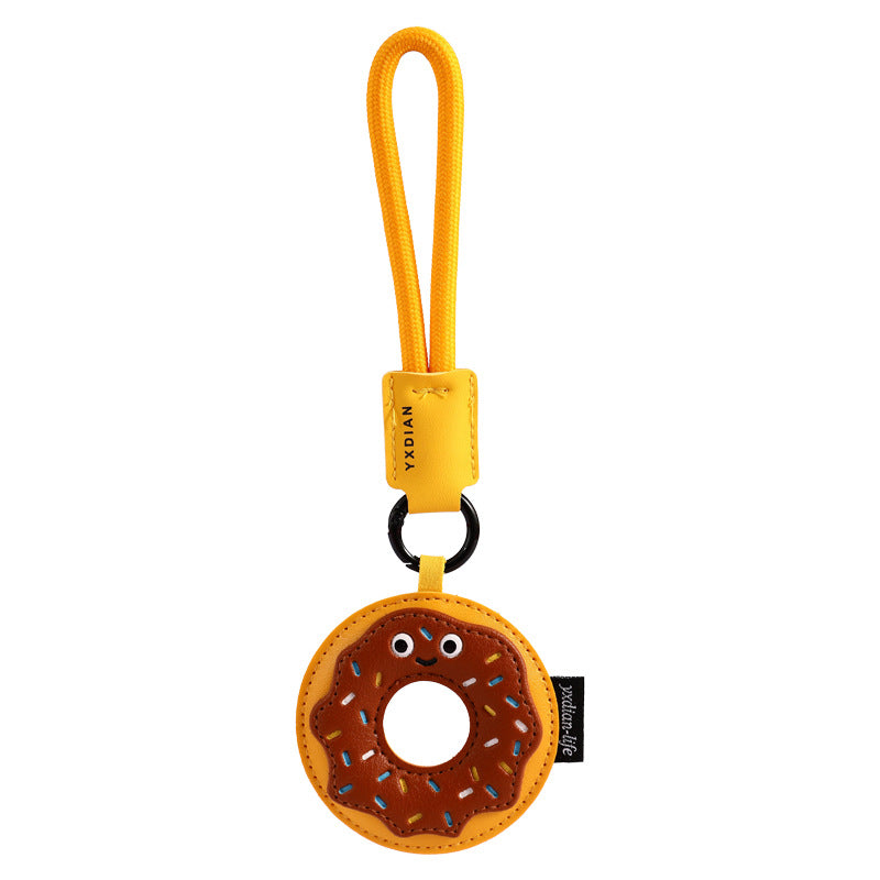 Wholesale Creative Leather Food Pendant Food Keychain