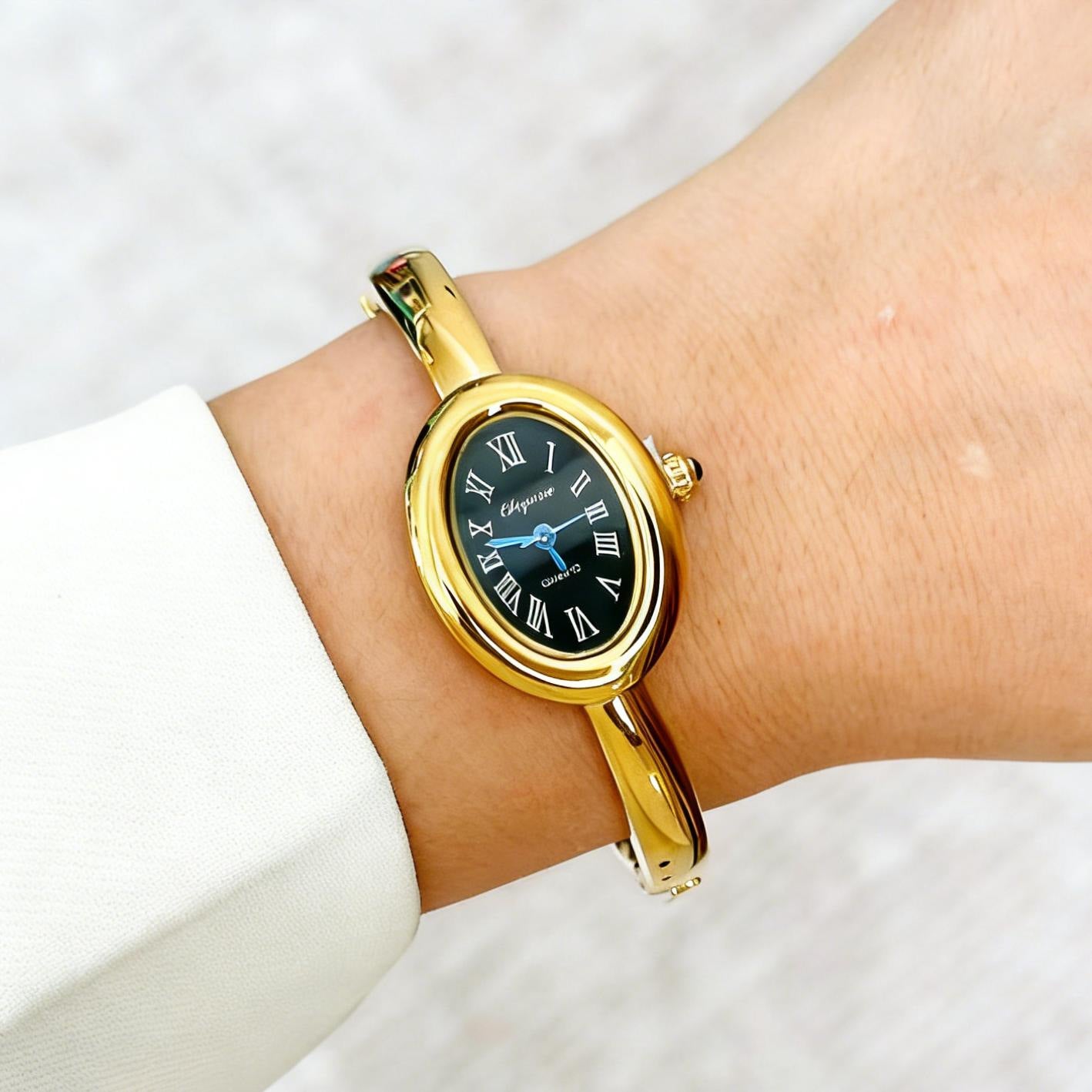 Wholesale Vintage Women' s Bracelet Watch Quartz Waterproof DIY Chain Student Gift Fashion Accessory