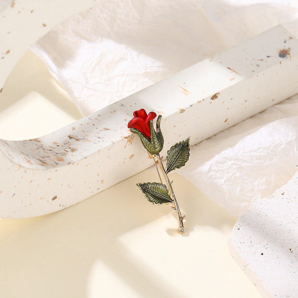Wholesale  Retro Rose Brooch