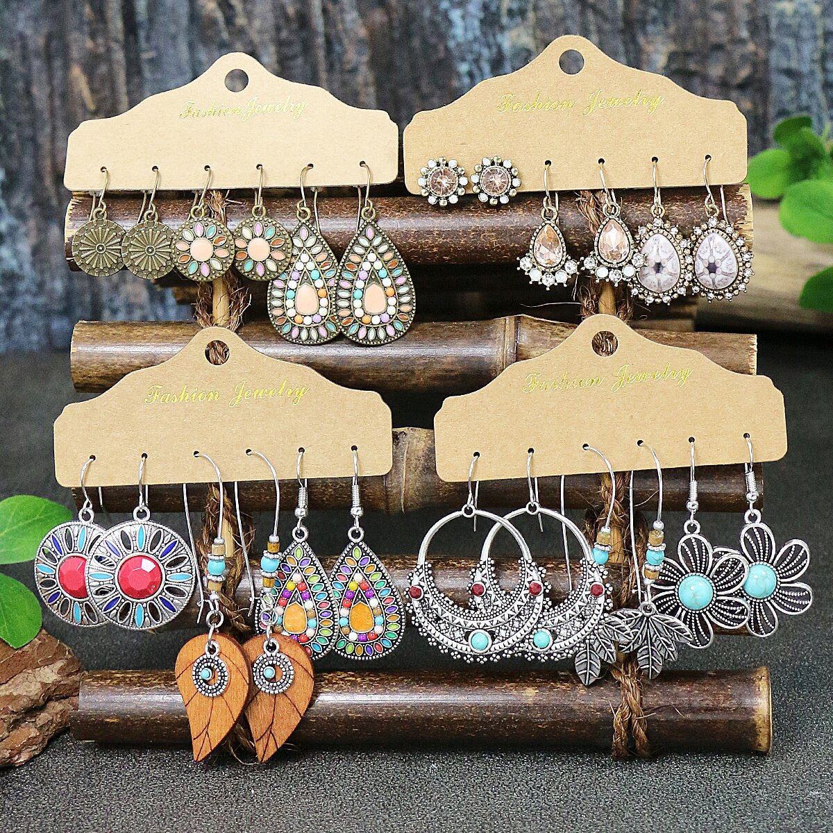Wholesale Zinc Alloy Exotic Beaded Drop Earrings,  Trendy Jewelry Accessory