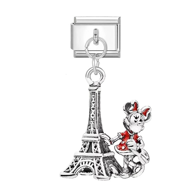 Wholesale Ocean Cartoon Modular Bracelet with Detachable Charms for Everyday Jewelry Accessory
