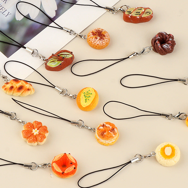 Wholesale Keychain Pendant Food Keychain
