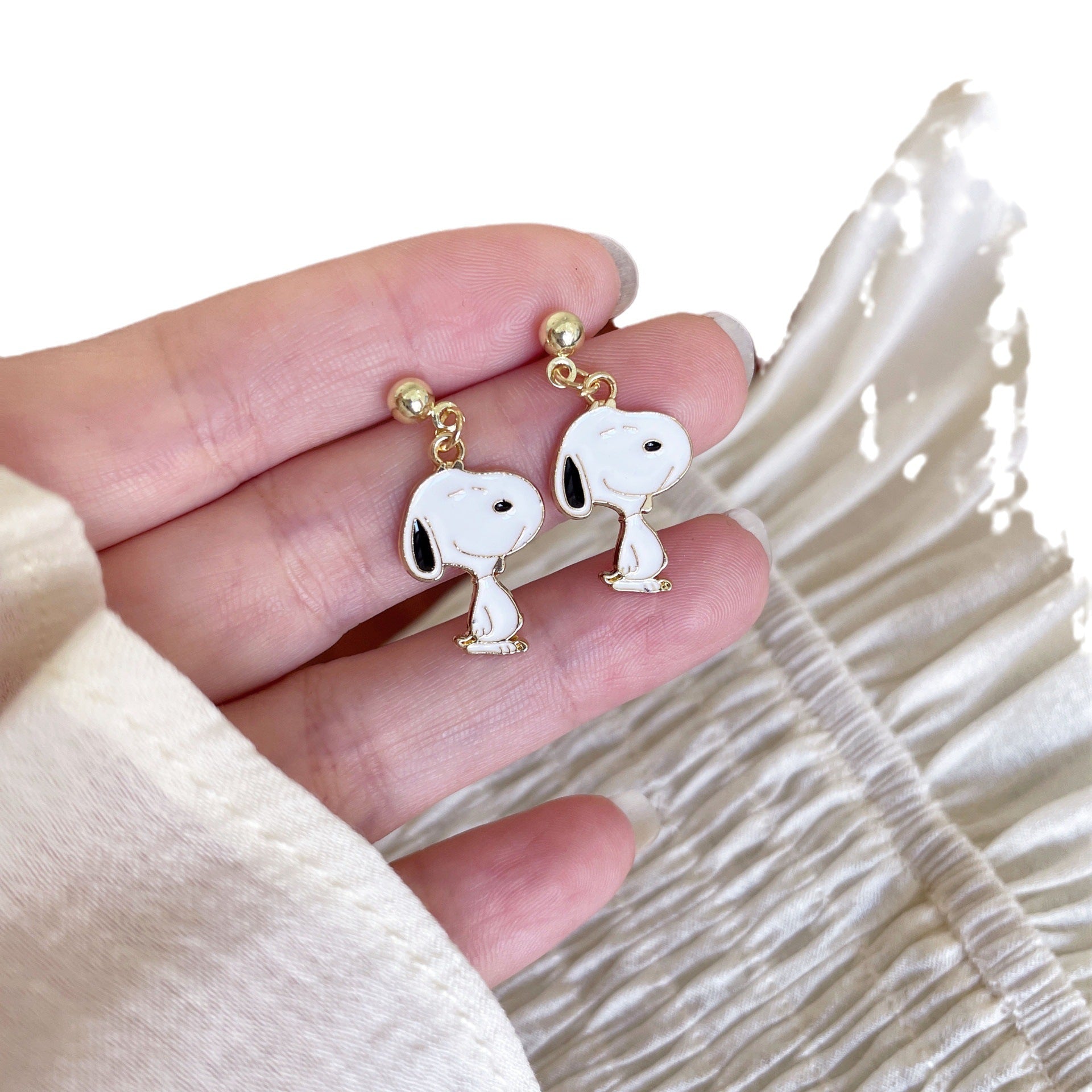 Wholesale Cute Cartoon Puppy Earrings ACC-ES-Yijia003