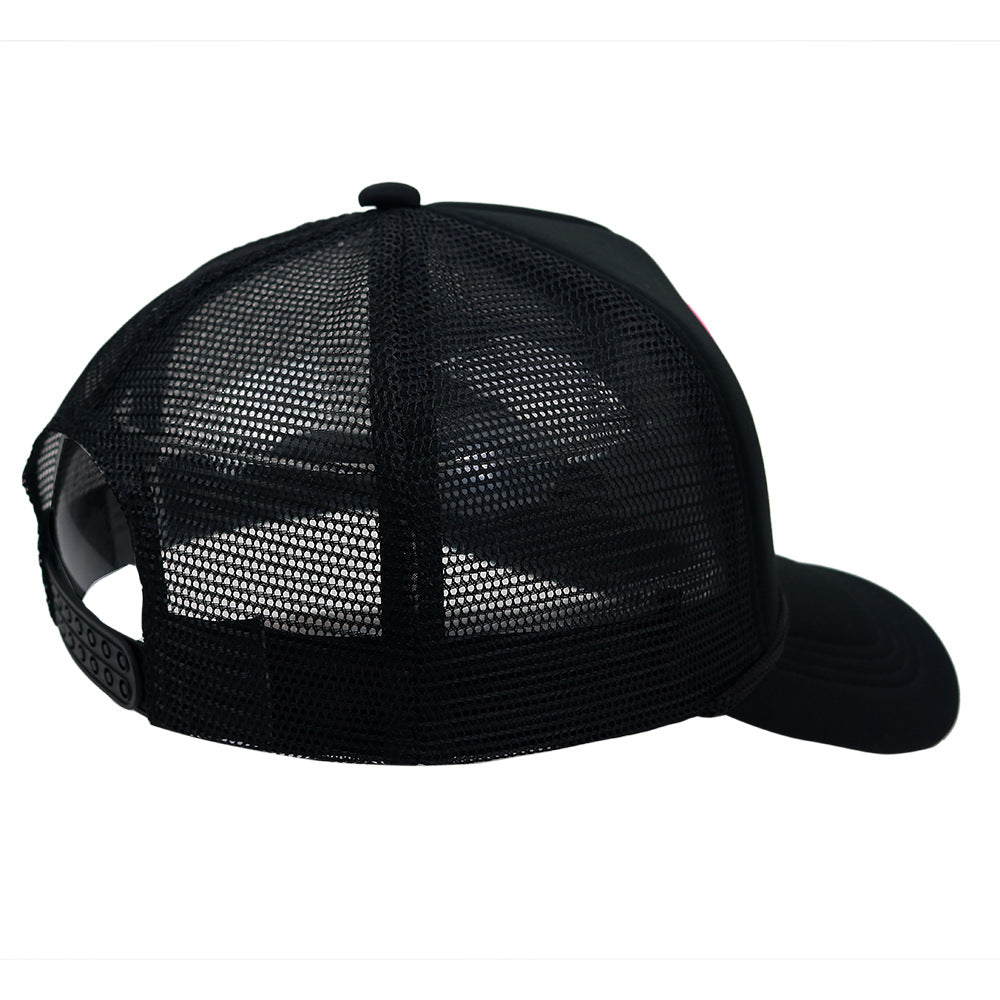 Wholesale DIY Blank Solid Color String Trucker Hat Printed Embroidery Baseball Cap ACC-HT-HaiPu005