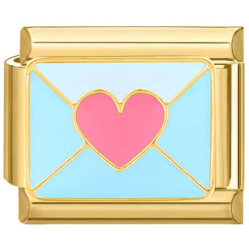 Wholesale Italian Charm Bracelet 9mm DIY Splicing Lovely Heart Stainless Steel Composable Bracelet