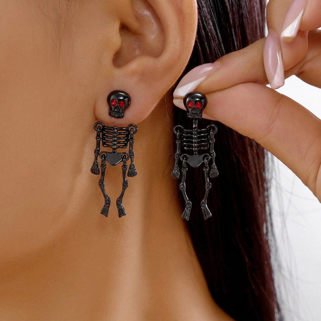 Wholesale  Skull Earrings Fashion Jewelry Accessory for Gift Boutique Resale