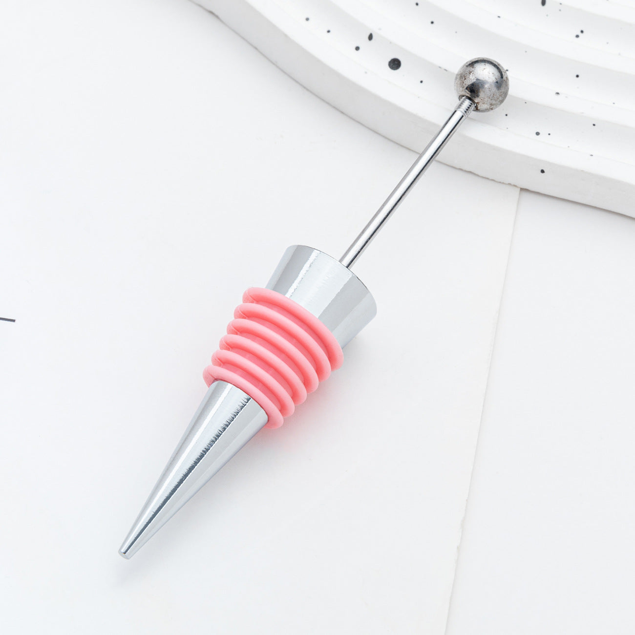 Wholesale DIY beadable wine stoppers