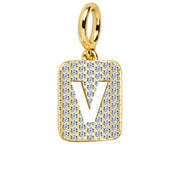 Wholesale 18K letter pendant