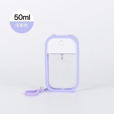 Wholesale Push Silicone Hook Perfume Alcohol Packaging Empty Bottle Keychain ACC-KC-XY001