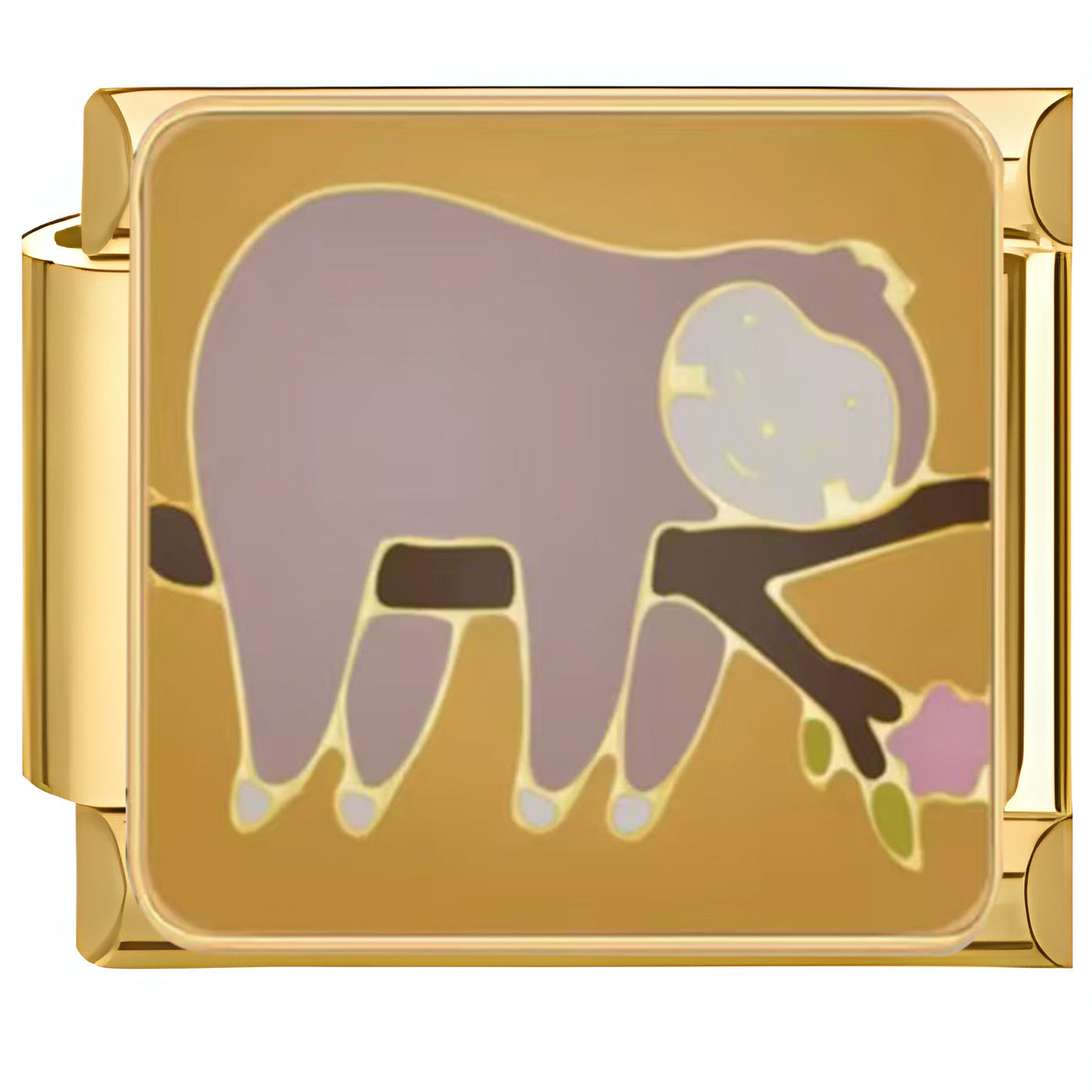 Wholesale Italian Charm Bracelet 9mm DIY Zircon Girls  Creative Stainless Steel Composable Bracelet