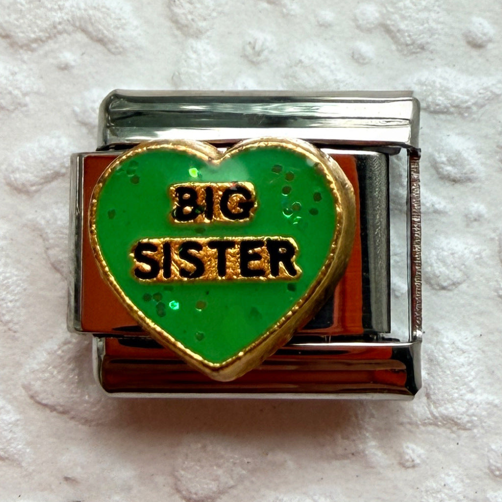 Wholesale 9mm Italian Charms Stainless steel Italian charm heart & elephant bracelet DIY elastic bracelet