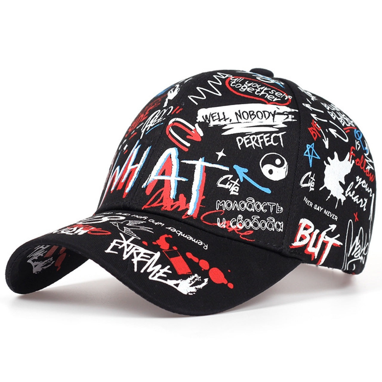 Wholesale Graffiti Peaked Cap Baseball Cap Hat ACC-HT-KuBang009
