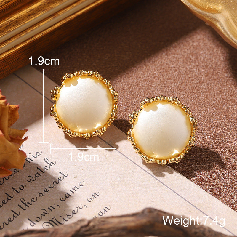 Wholesale  Retro Style Sweet Flower Versatile Earrings