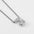 Wholesale Titanium Steel  balloon bubble letter pendant female necklace