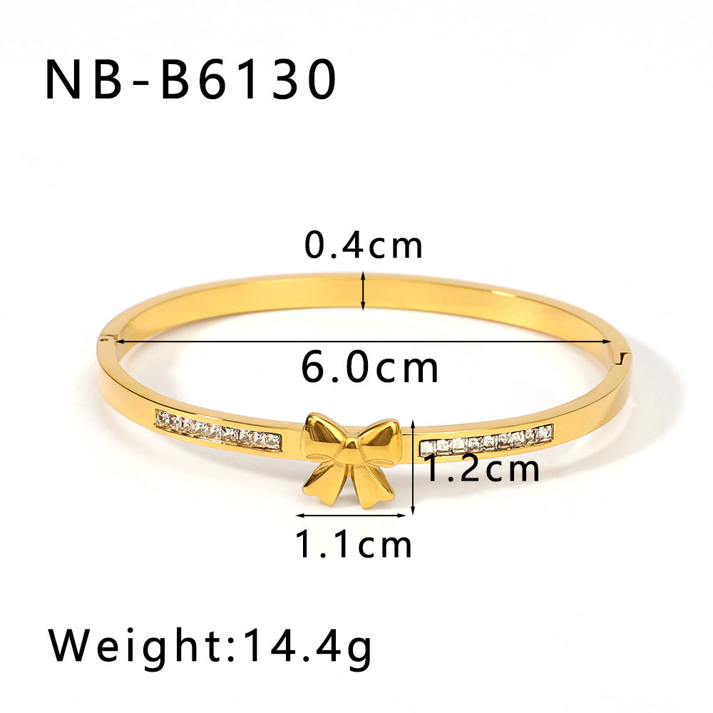 Bracelet en gros de nœud d'arc