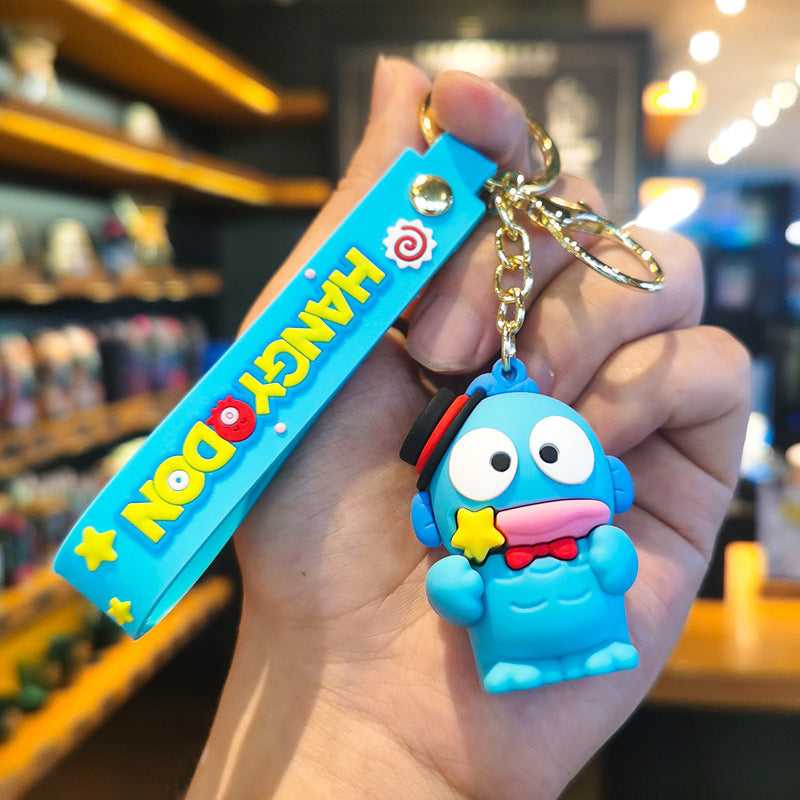 Wholesale Cartoon Cute Silicone Keychains ACCVIP-KC-FanChe002