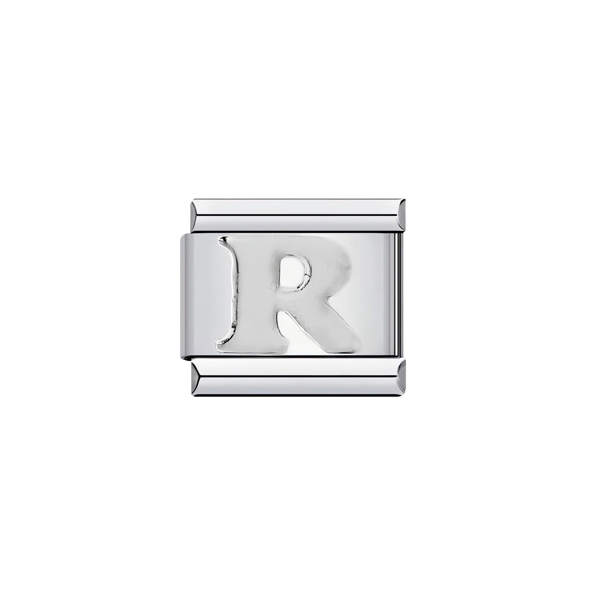 Wholesale Italian Charm Bracelet 9mm DIY Splicing English Letters Stainless Steel Composable Bracelet