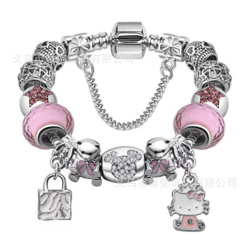 Wholesale sy Cat Mermaid Bracelet,  Alloy Electroplated Fashion Accessory for Gift