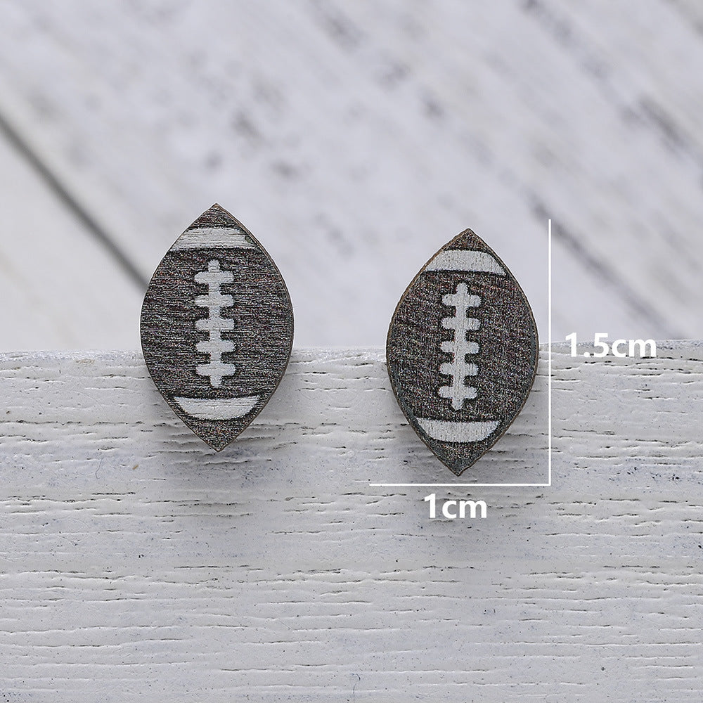 Wholesale western cowboy jewelry dairy love heart earrings