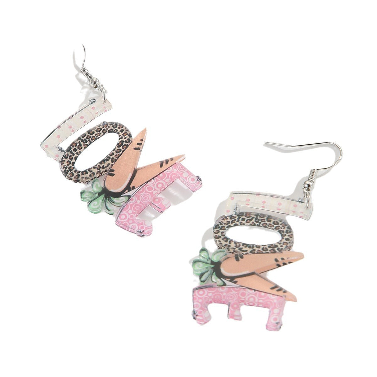 Wholesale Easter Acrylic Colorful Earrings