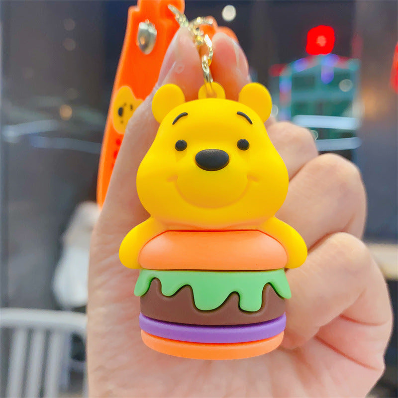 Wholesale Cartoon Cute Silicone Keychain ACC-KC-Kelan002