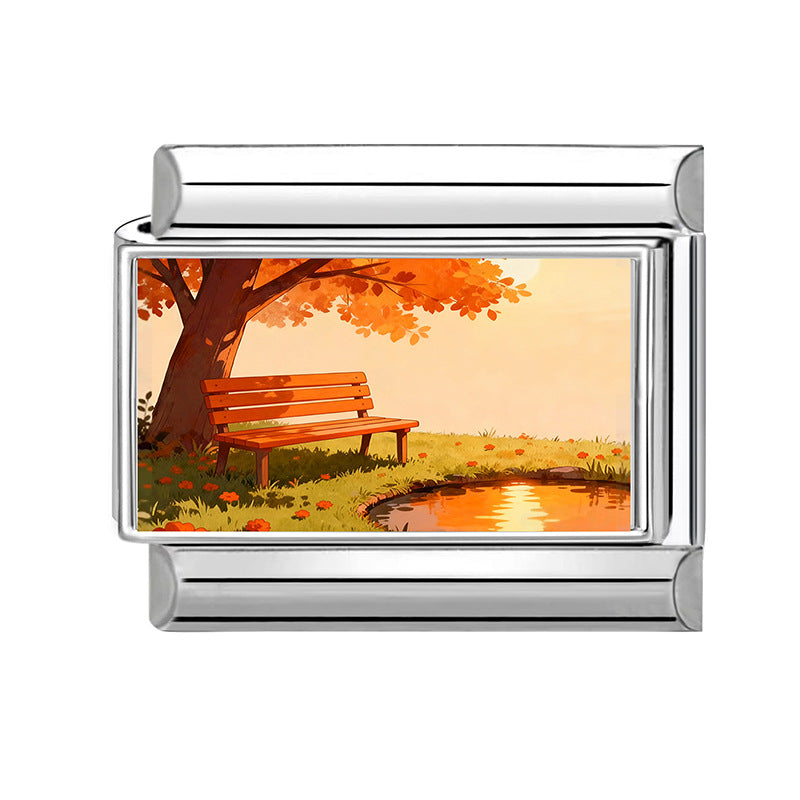 Wholesale Landscape Design DIY Modular Bracelet Kit Fashion Accessory Boutique Resale