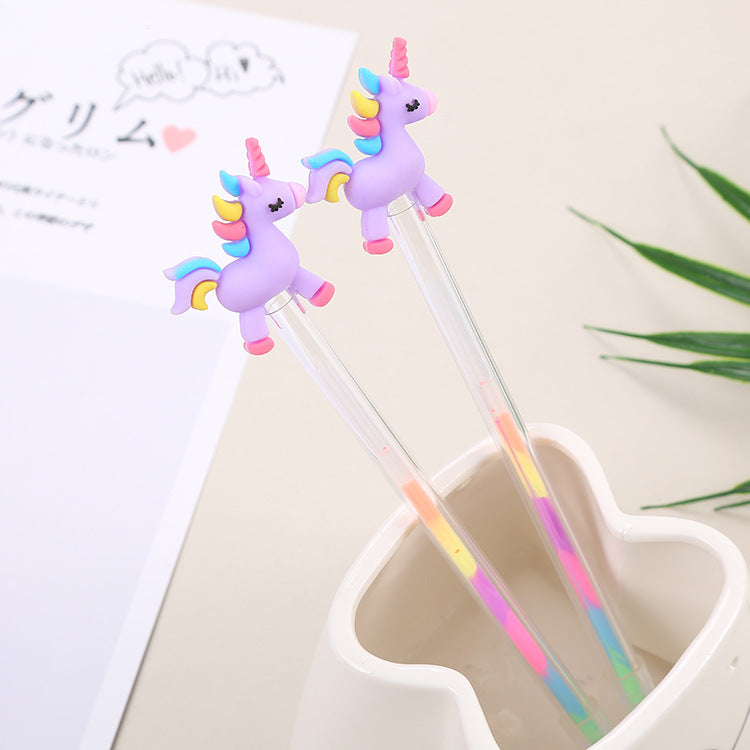 Wholesale Creative cute flamingo colored gel pen