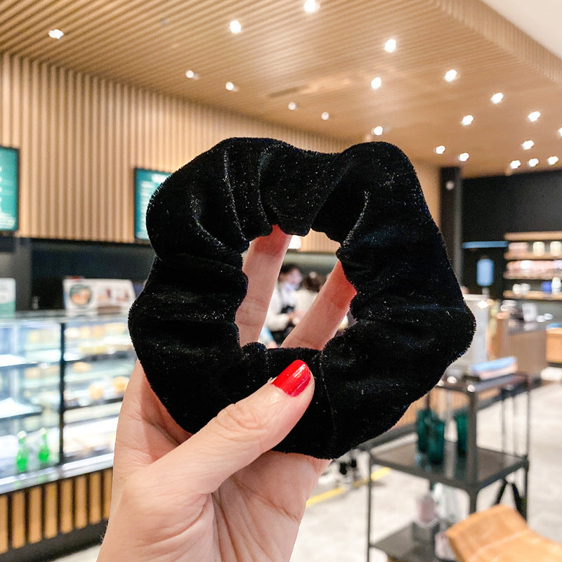 Wholesale Gold Velvet Plush Hair Band ACC-HS-Huidi025