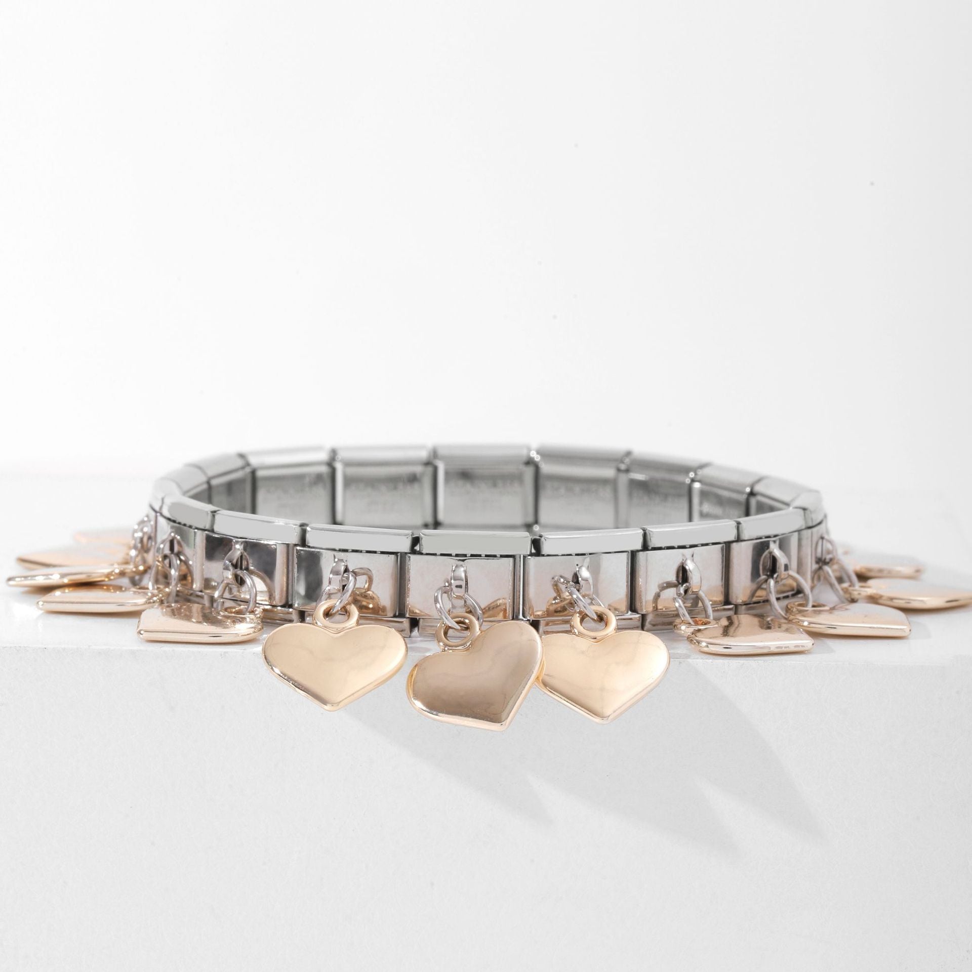 Wholesale Italian Charm Bracelet Charm Module Stainless Steel Bracelet 9mm DIY Pattern Free Stitching Detachable Composable Bracelet ACC-BT-XY001