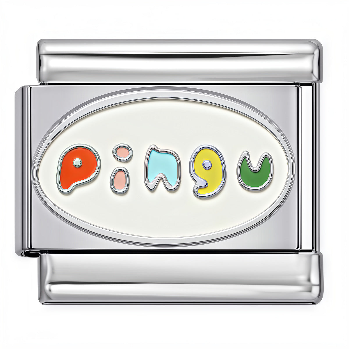 Wholesale Cartoon Themed DIY Modular Bracelet Stainless Steel Electroplated Fashion Accessory
