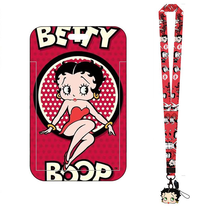 Wholesale Cute Cartoon Girl Lanyard Keychain ACCVIP-KC-AShi004