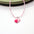 Wholesale Color Beaded Necklace Cartoon Cute Butterfly Love Clavicle Chain