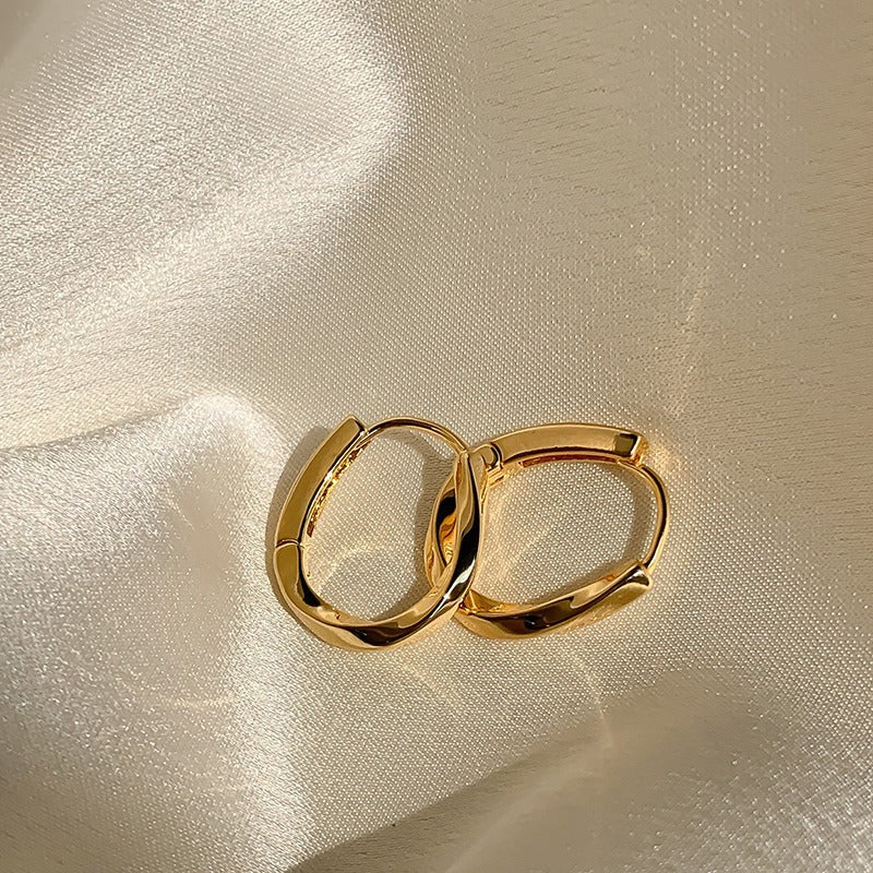 Wholesale Simple Metal Hoop Earrings