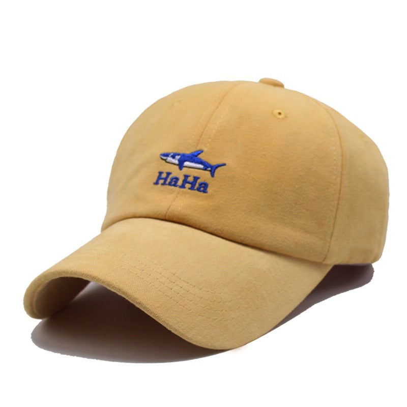 Wholesale Alphabet shark print baseball cap