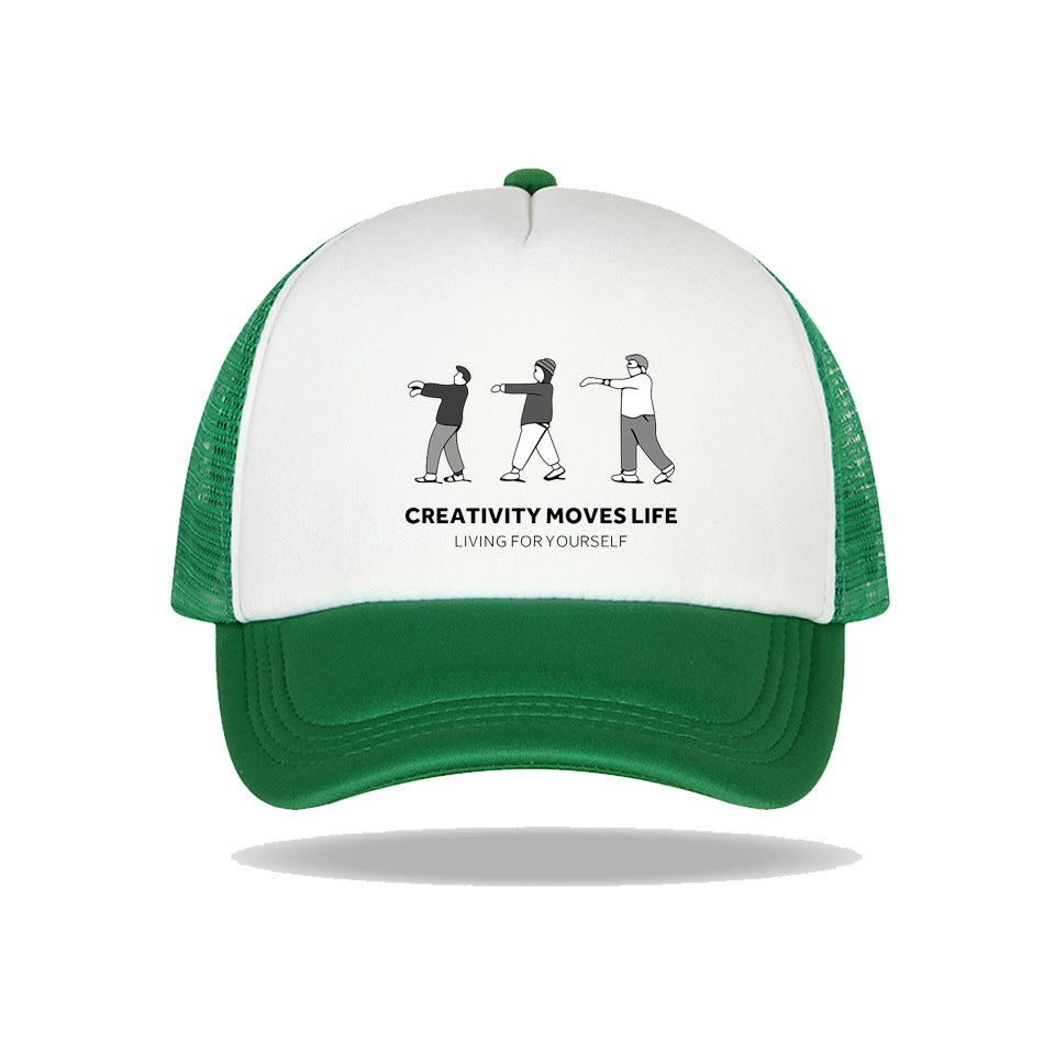 Wholesale creative printing baseball cap