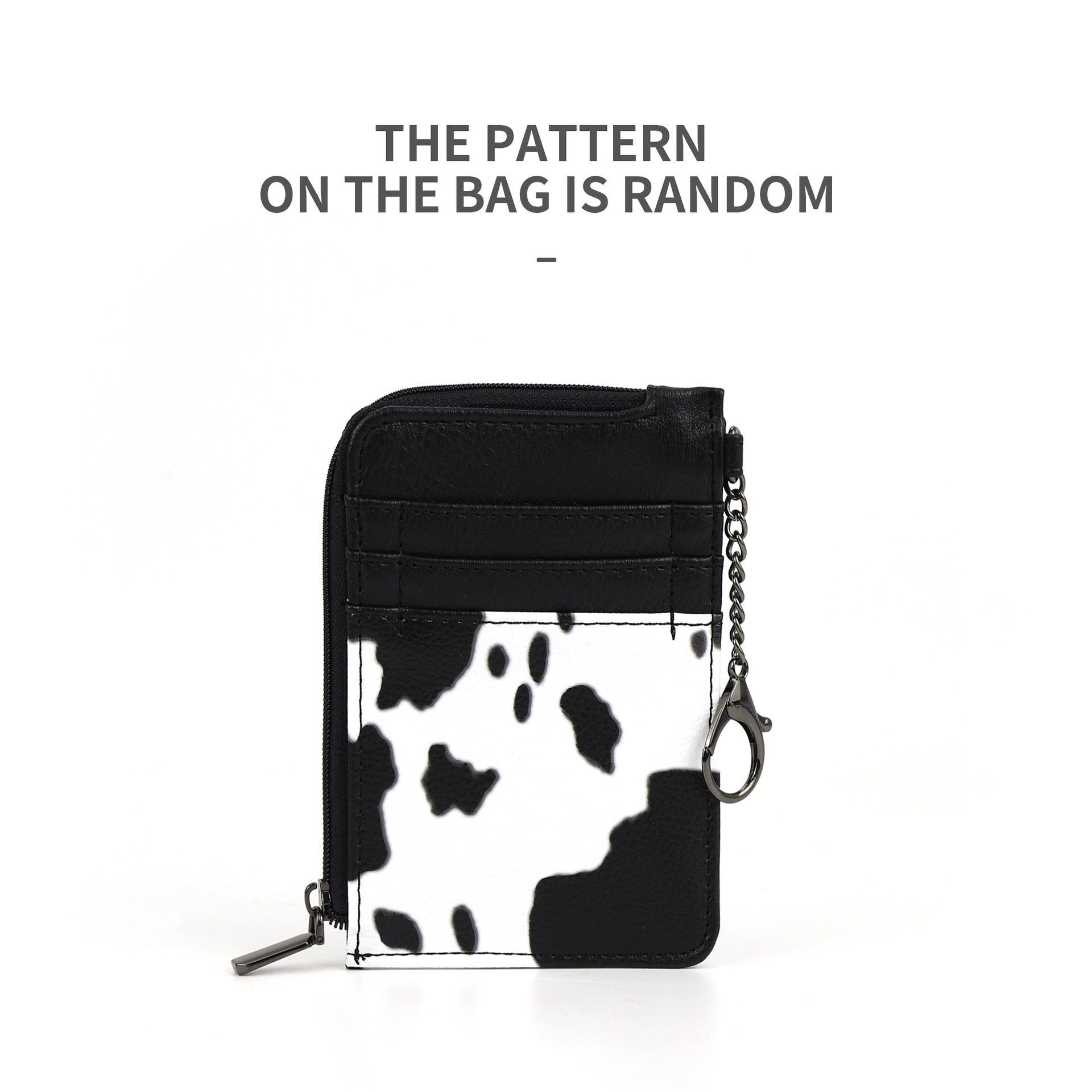 Wholesale Western Style Cow Pattern Coin Purse Keychain ACC-KC-BCXA001