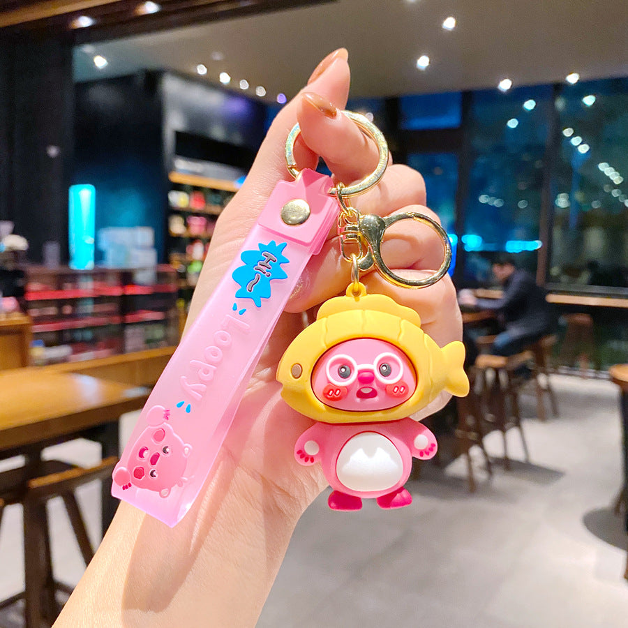 Wholesale Cartoon Keychains School Bag Pendant Creative Keychain ACC-KC-Gongz010