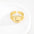 Wholesale letter series gold-plated jewelry strap design letter opening ring