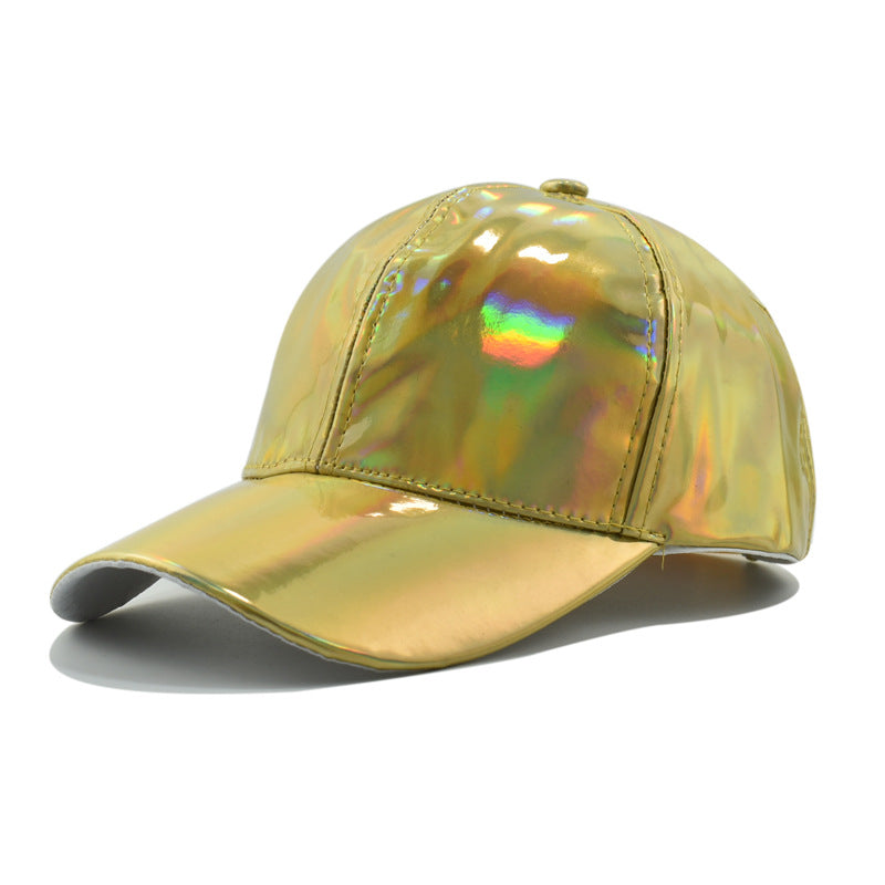 Wholesale PU leather colorful baseball cap