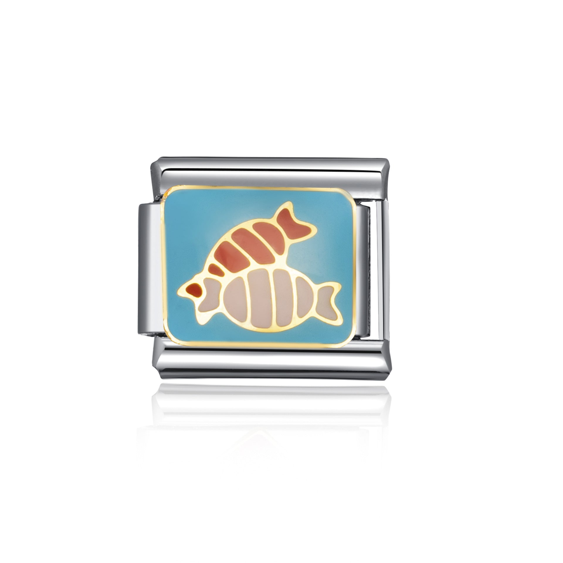 Wholesale Italian Charm Bracelet 9mm DIY Splicing Cute Creative Pendant Stainless Steel Composable Bracelet